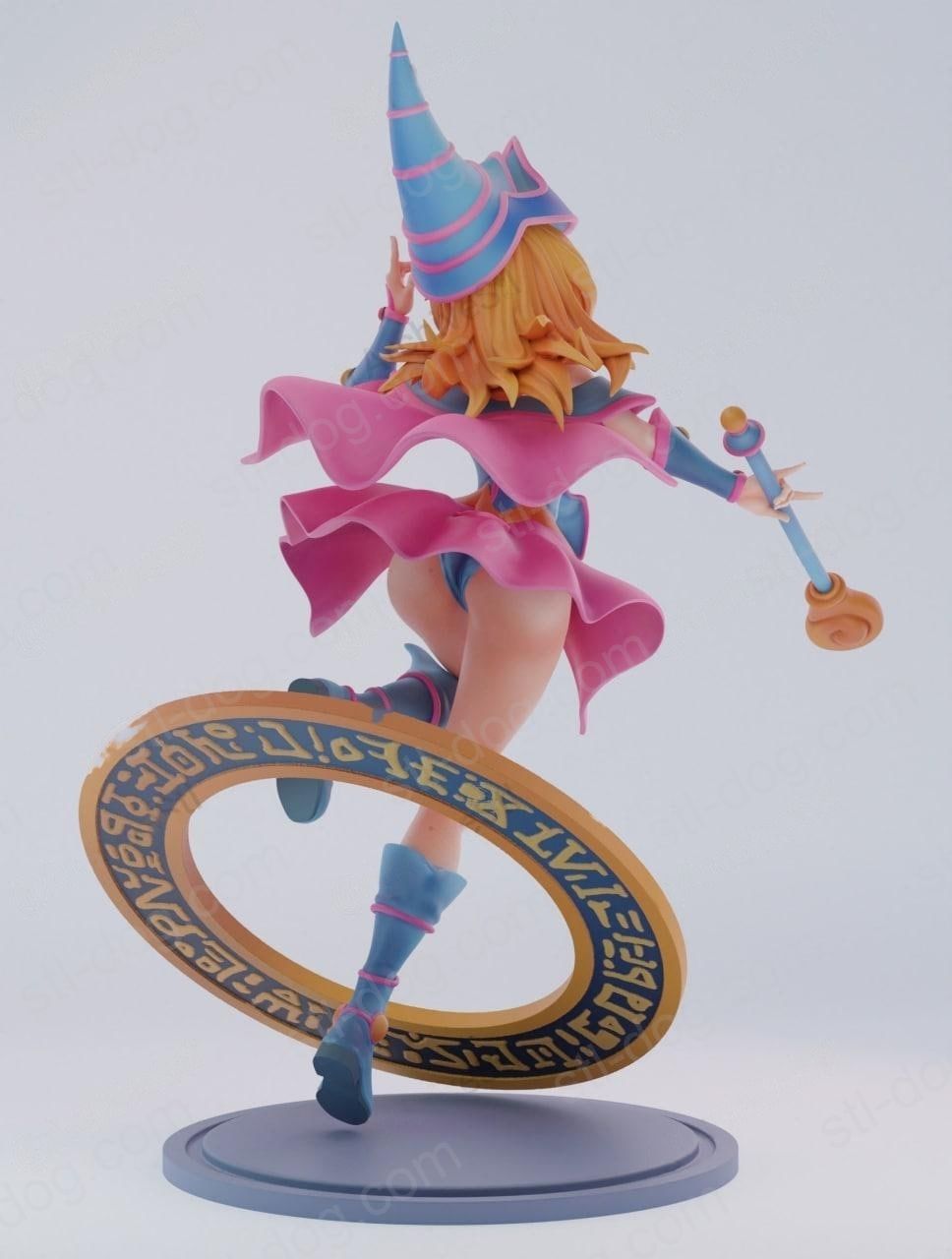 黑魔术师女孩(Dark Magician Girl) 3D打印图纸